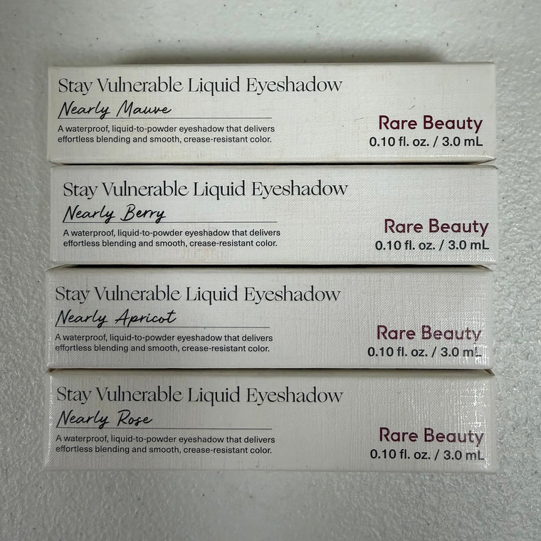 WHOLESALE RARE BEAUTY STAY VULNERABLE LIQUID EYESHADOW 0.10 OZ - ASSORTED COLORS - 48 PIECE LOT
