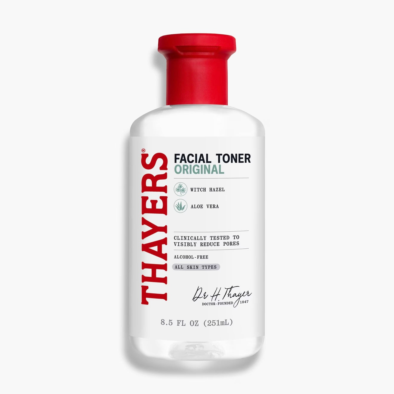 WHOLESALE THAYER'S FACIAL TONER WITH WITCH HAZEL 8.5 OZ - ORIGINAL - 48 PIECE LOT