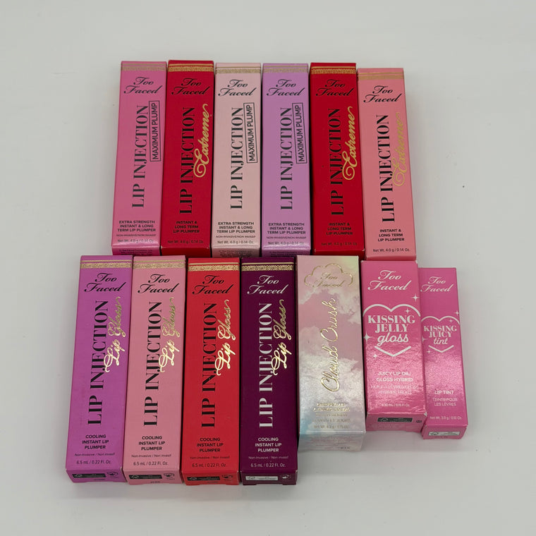 WHOLESALE ASSORTED TOO FACED COSMETICS LOT - 50 PIECE LOT