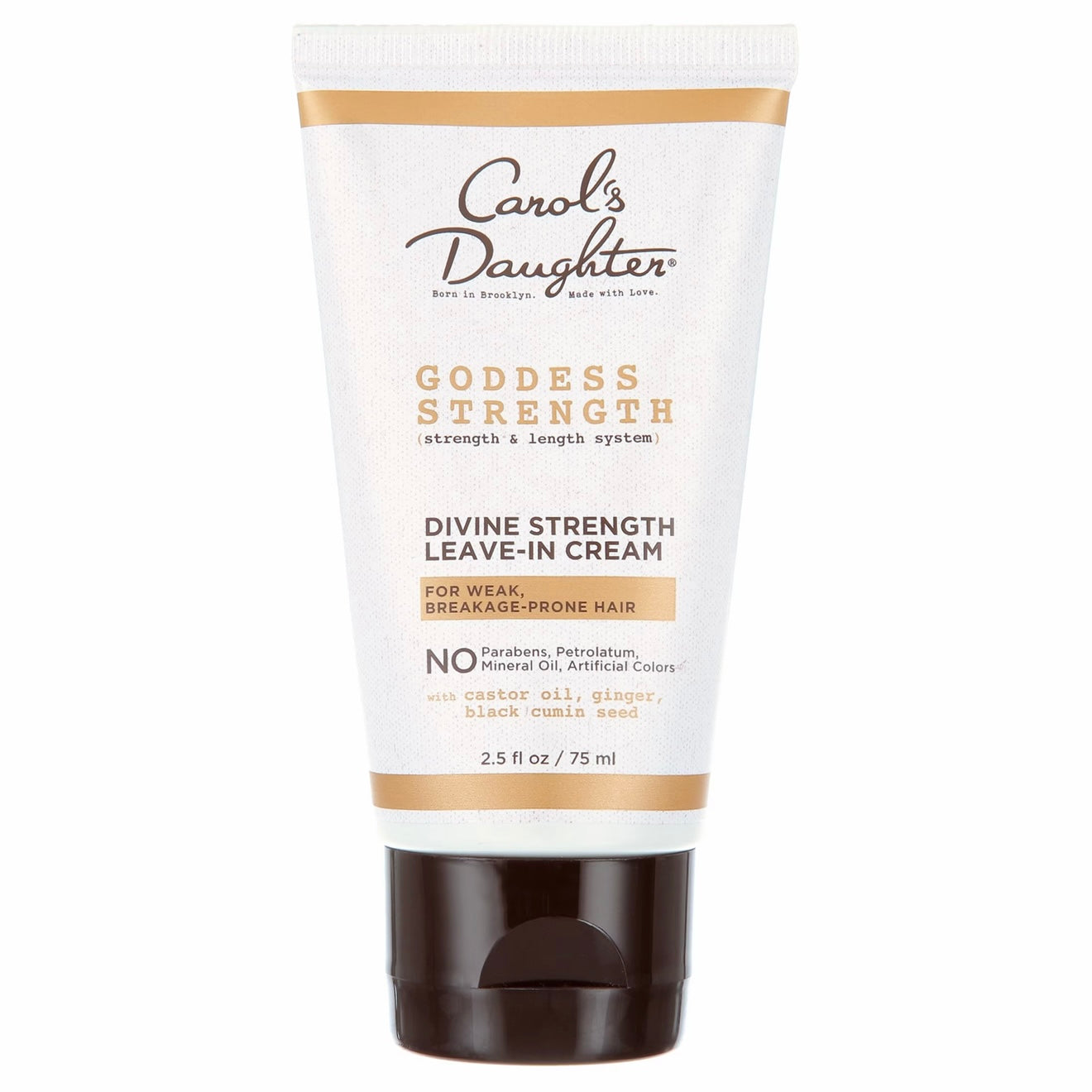 WHOLESALE CAROL'S DAUGHTER GODDESS STRENGTH DIVINE STRENGTH LEAVE-IN CREAM 2.5 OZ - 48 PIECE LOT