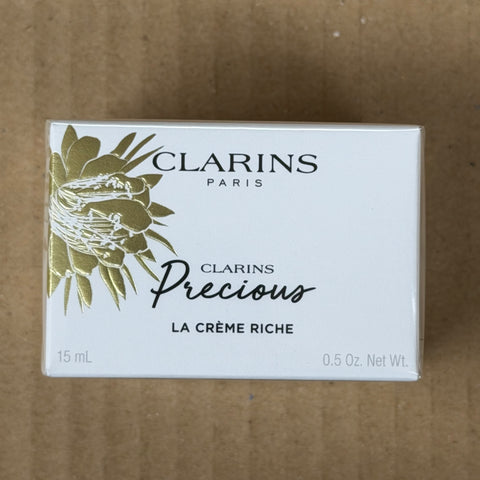 WHOLESALE CLARINS PRECIOUS LA CREME RICHE 0.5 OZ - 24 PIECE LOT