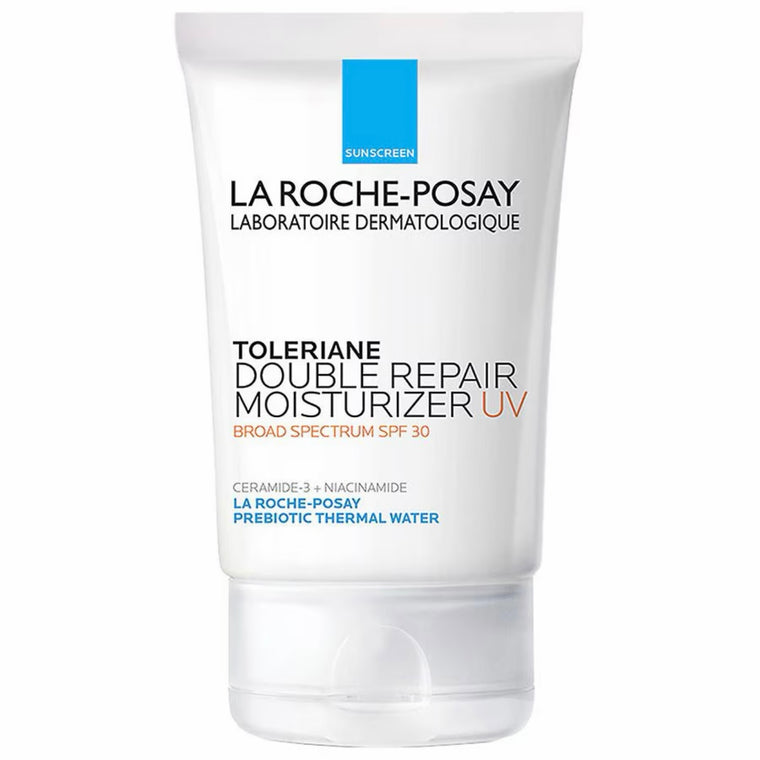 WHOLESALE LA ROCHE-POSAY TOLERIANE DOUBLE REPAIR FACE MOISTURIZER UV, SPF 30, 3.38 OZ - 48 PIECE LOT