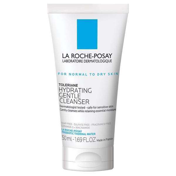 WHOLESALE LA ROCHE-POSAY TOLERIANE HYDRATING GENTLE CLEANSER TRAVEL SIZE 1.69 OZ - 48 PIECE LOT