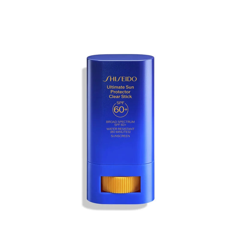 WHOLESALE SHISEIDO CLEAR SUNSCREEN STICK SPF 60+ WATER RESISTANT 0.7 OZ - 50 PIECE LOT