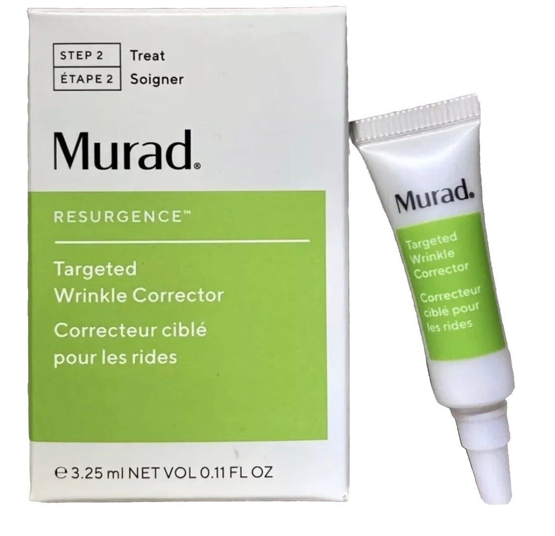 WHOLESALE MURAD RESURGENCE TARGETED WRINKLE CORRECTOR TRAVEL SIZE 0.11 OZ - 48 PIECE LOT