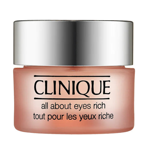 WHOLESALE CLINIQUE ALL ABOUT EYES RICH EYE CREAM 0.5 OZ - 9 PIECE LOT