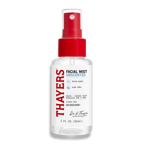 WHOLESALE THAYER'S FACIAL MIST WITH WITCH HAZEL TRAVEL SIZE 3 OZ - UNSCENTED - 48 PIECE LOT