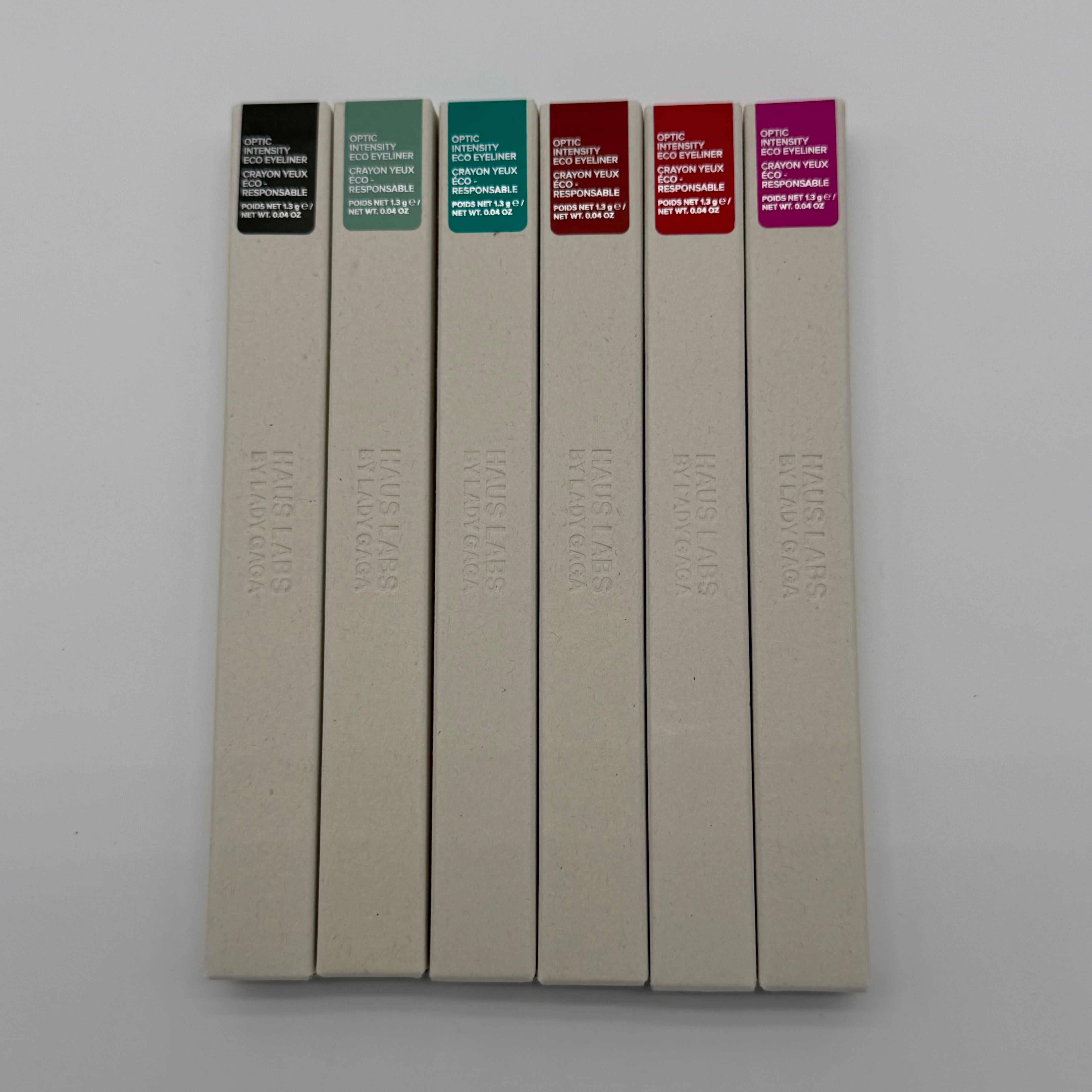 WHOLESALE HAUS LABS BY LADY GAGA OPTIC INTENSITY ECO EYELINER PACKAGE #1 - ASSORTED COLORS - 60 PIECE LOT