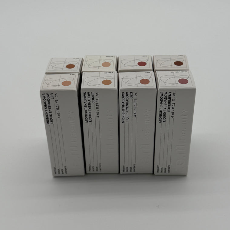 WHOLESALE R.E.M. BEAUTY MIDNIGHT SHADOWS LIQUID EYESHADOW PACKAGE #1 - ASSORTED COLORS - 48 PIECE LOT