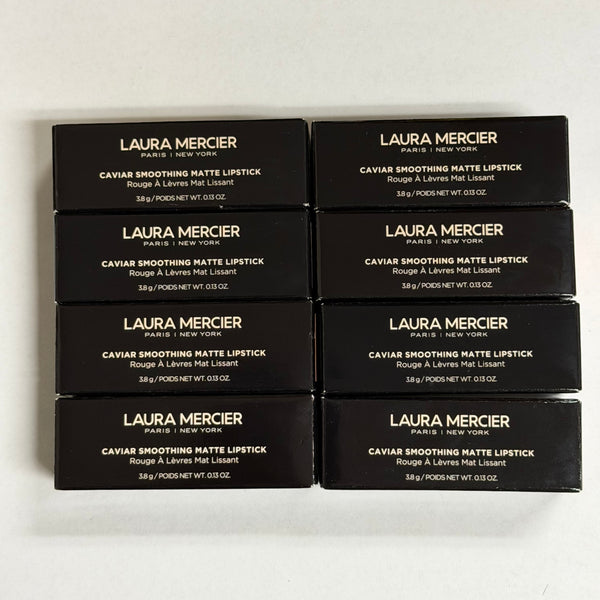 WHOLESALE LAURA MERCIER CAVIAR SMOOTHING MATTE LIPSTICK PACKAGE #1 - ASSORTED - 48 PIECE LOT