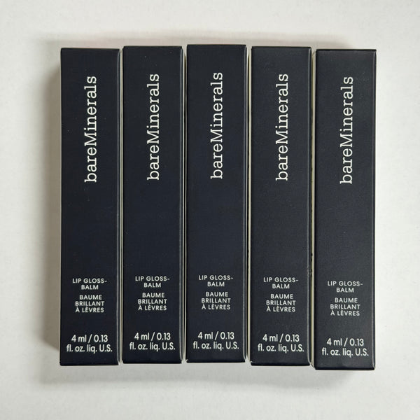 WHOLESALE BAREMINERALS LIP GLOSS-BALM PACKAGE #1 - ASSORTED COLORS - 48 PIECE LOT