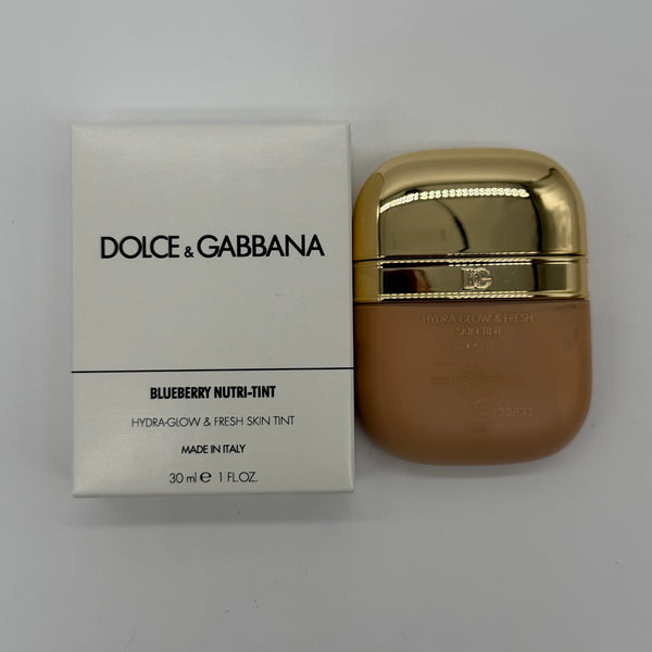 WHOLESALE DOLCE & GABBANA BLUEBERRY NUTRI-TINT TESTER BOX 1 OZ - LIGHT MEDIUM 15N - 48 PIECE LOT