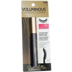 WHOLESALE LOREAL VOLUMINOUS VOLUMIZING CURVED BRUSH MASCARA 0.28 OZ - BLACK 340 - 72 PIECE LOT