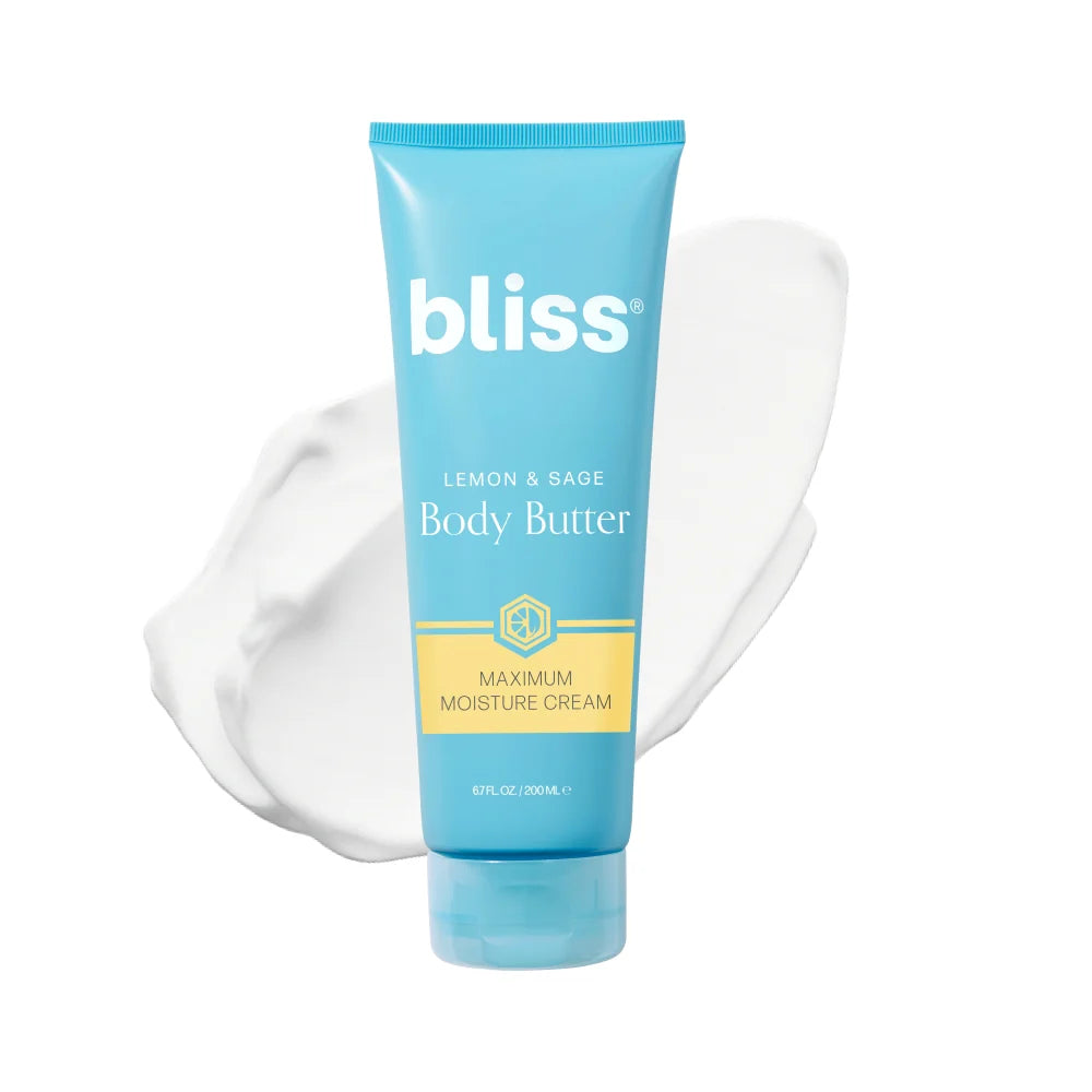WHOLESALE BLISS LEMON & SAGE BODY BUTTER 6.7 OZ - 48 PIECE LOT