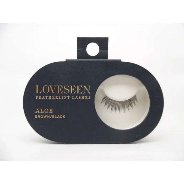WHOLESALE LOVESEEN FEATHERLIFT LASHES FALSE EYELASHES - ALOE (BROWN/BLACK) - 48 PIECE LOT