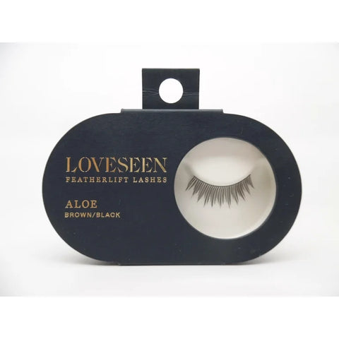 WHOLESALE LOVESEEN FEATHERLIFT LASHES FALSE EYELASHES - ALOE (BROWN/BLACK) - 48 PIECE LOT