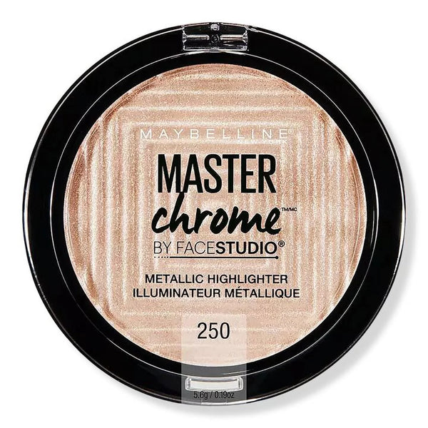 WHOLESALE MAYBELLINE MASTER CHROME BY FACESTUDIO METALLIC HIGHLIGHTER 0.19 OZ - MOLTEN PEARL 250 - 72 PIECE LOT