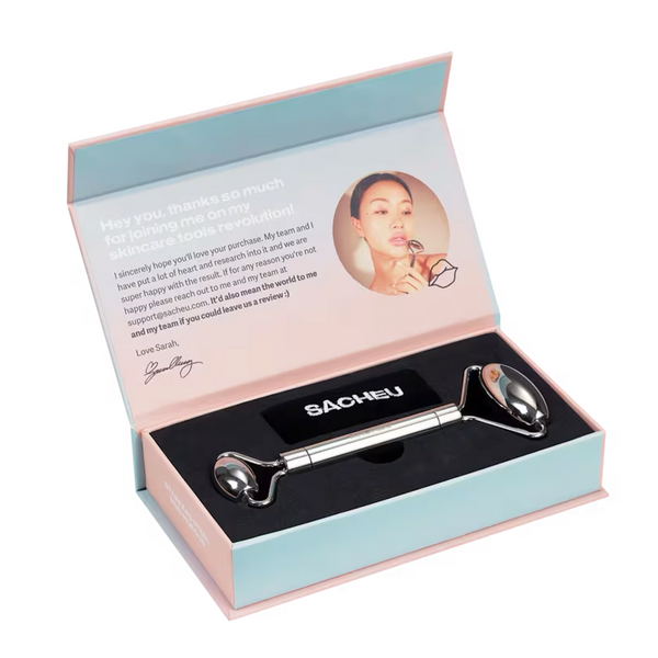 WHOLESALE SACHEU DUAL-SIDED BEAUTY ROLLER NEW IN BOX - 50 PIECE LOT