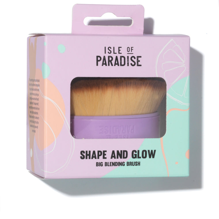 WHOLESALE ISLE OF PARADISE SHAPE AND GLOW BIG BLENDING BRUSH - 50 PIECE LOT
