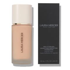 WHOLESALE LAURA MERCIER REAL FLAWLESS WEIGHTLESS PERFECTING FOUNDATION 1 OZ - ECRU 2C1 - 48 PIECE LOT