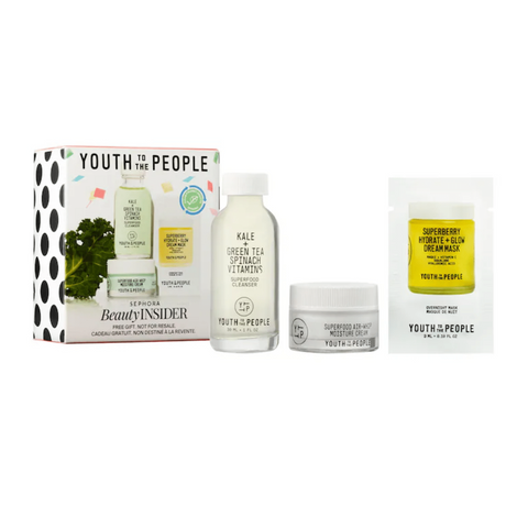 WHOLESALE YOUTH TO THE PEOPLE SEPHORA BEAUTY INSIDER SET - 50 PIECE LOT