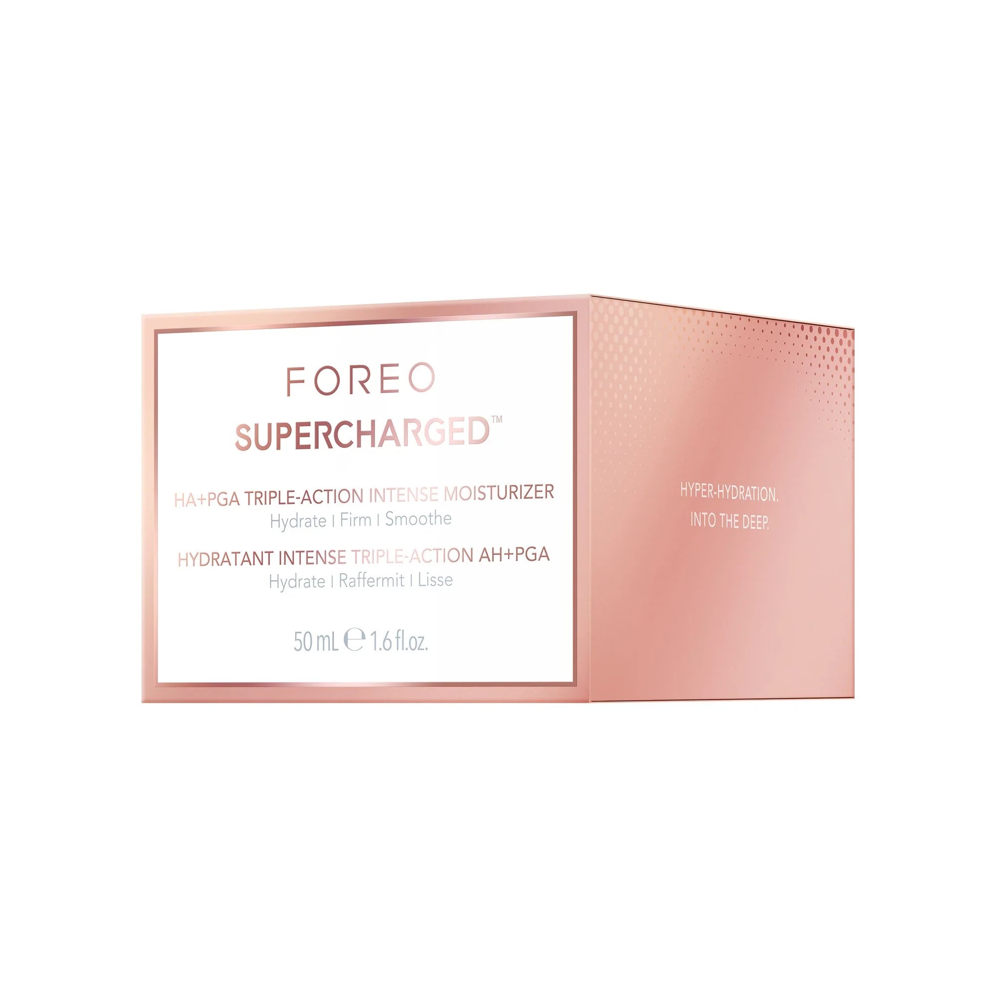 WHOLESALE FOREO SUPERCHARGED HA+PGA TRIPLE ACTION INTENSE MOISTURIZER 1.6 OZ - 48 PIECE LOT