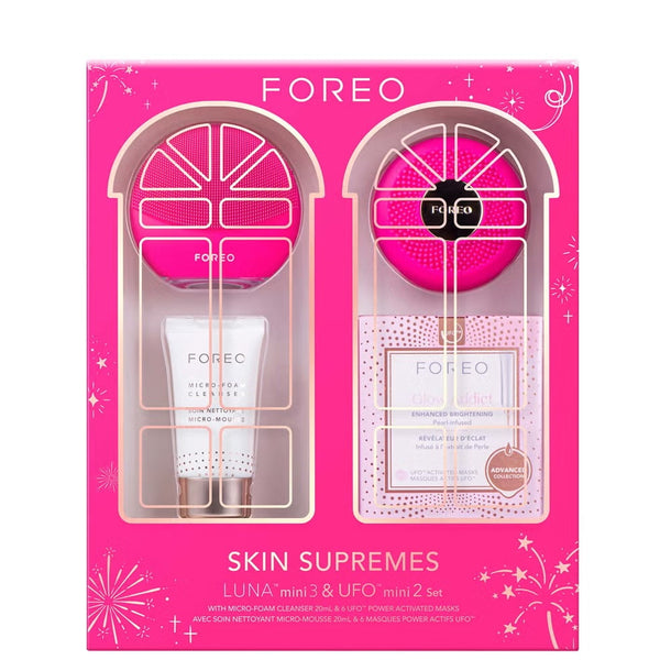 WHOLESALE FOREO SKIN SUPREMES LUNA MINI 3 & UFO MINI 2 SET - 18 PIECE LOT