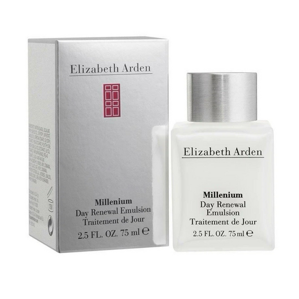 WHOLESALE ELIZABETH ARDEN MILLENIUM DAY RENEWAL EMULSION 2.5 OZ - 48 PIECE LOT