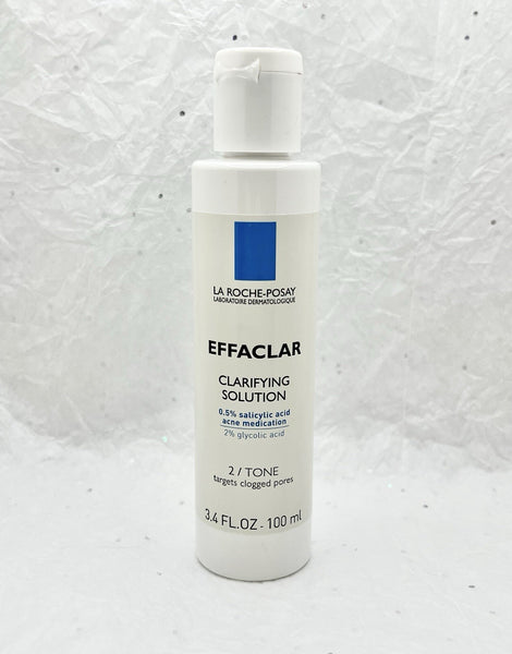 WHOLESALE LA ROCHE-POSAY EFFACLAR CLARIFYING SOLUTION TRAVEL SIZE 3.4 OZ - 72 PIECE LOT