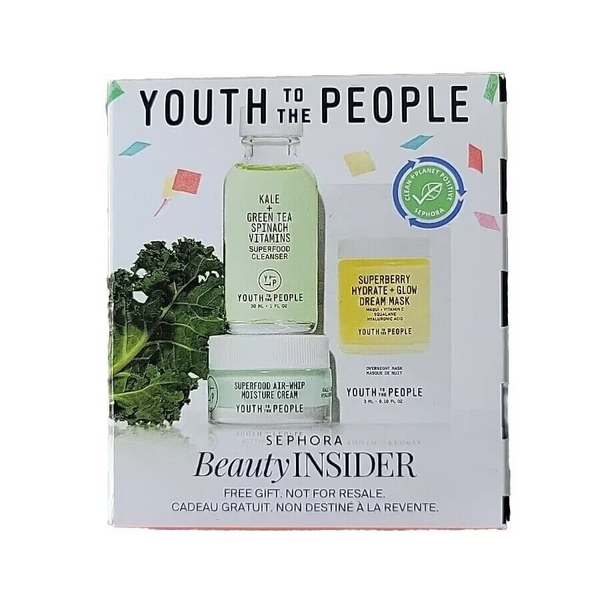 WHOLESALE YOUTH TO THE PEOPLE SEPHORA BEAUTY INSIDER SET - 50 PIECE LOT