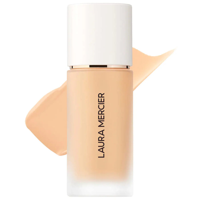 WHOLESALE LAURA MERCIER REAL FLAWLESS WEIGHTLESS PERFECTING FOUNDATION 1 OZ - CASHMERE 1W1 - 48 PIECE LOT