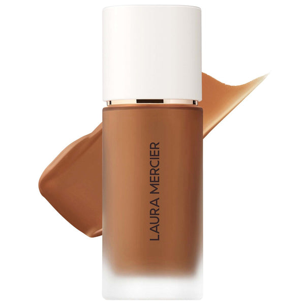 WHOLESALE LAURA MERCIER REAL FLAWLESS WEIGHTLESS PERFECTING FOUNDATION 1 OZ - SIENNA 5W1 - 48 PIECE LOT