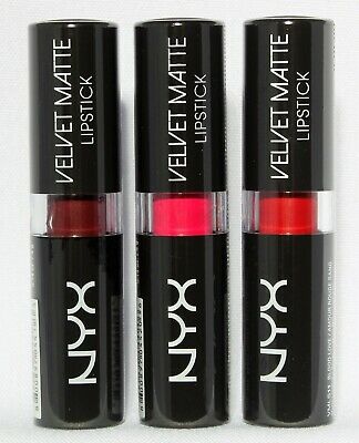 WHOLESALE NYX COSMETICS VELVET MATTE LIPSTICK ASSORTED - 100 PIECE LOT