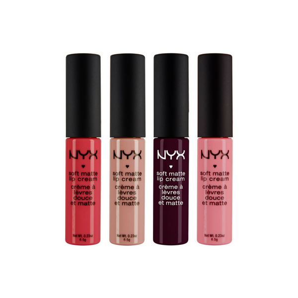 WHOLESALE NYX COSMETICS SOFT MATTE LIP CREAM - ASSORTED COLORS - 100 PIECE LOT