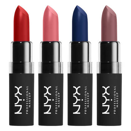 WHOLESALE NYX COSMETICS VELVET MATTE LIPSTICK ASSORTED - 100 PIECE LOT